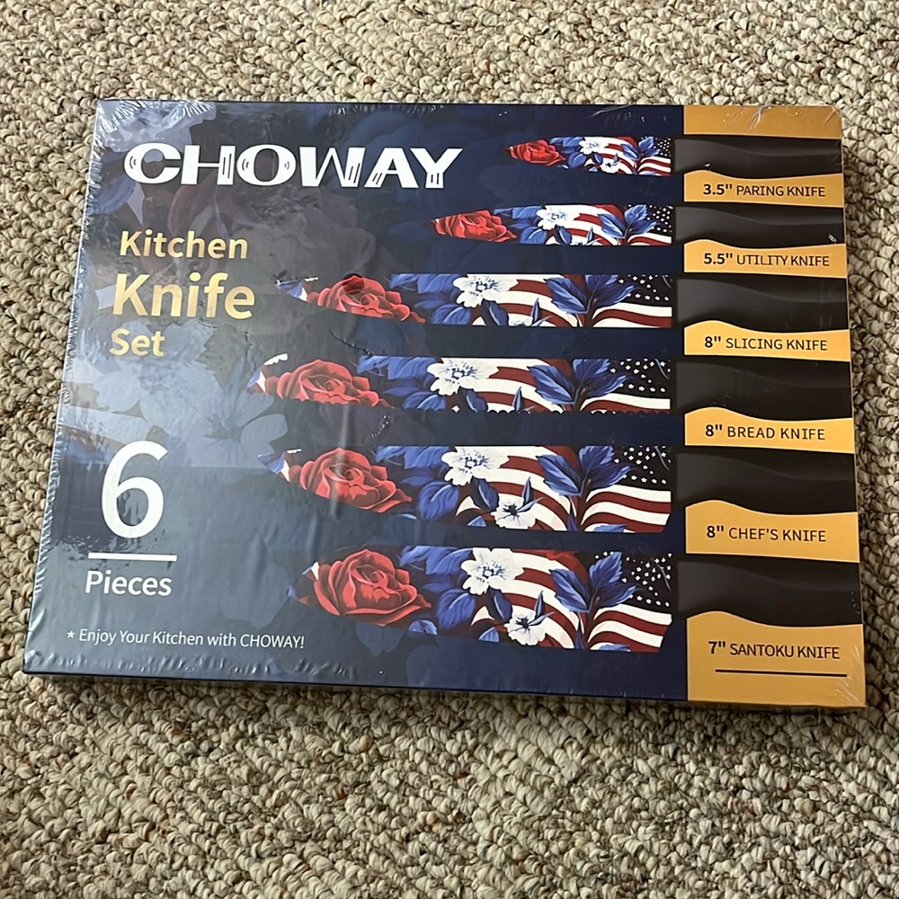 Beautiful 6-piece Knife Set